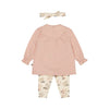 Dirkje Mädchen Set Longsleeve Hose Haarband