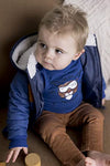 Dirkje Jungen Winterjacke mit Kapuze