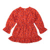 Koko Noko Mädchen Kleid rot Panther Druck