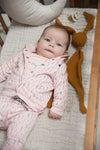 Dirkje Mädchen Baby Strickjacke Rosa