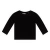 Dirkje Basic Langarmshirt Schwarz