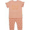 Charlie Choe Mädchen Pyjama Set Dreiviertel Schmetterling