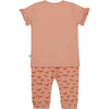 Charlie Choe Mädchen Pyjama Set Dreiviertel Schmetterling