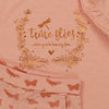 Charlie Choe Mädchen Pyjama Set Dreiviertel Schmetterling