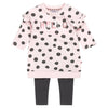 Dirkje Mädchen Baby Set Kleid mit Leggings