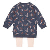 Dirkje Mädchen Baby Set Kleid und Leggings