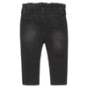 Dirkje Mädchen Jeans schwarz Paperbag