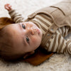 Dirkje Jungen Baby Set Latzhose und Shirt