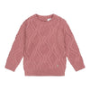 Koko Noko Mädchen Pullover dunkel altrosa