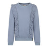 No Way Monday Mädchen-Pullover blau