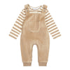Dirkje Jungen Baby Set Latzhose und Shirt