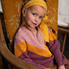Koko Noko Mädchen Pullover alt rosa Zickzack