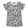Kleid mit Zebramuster