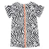 Kleid mit Zebramuster